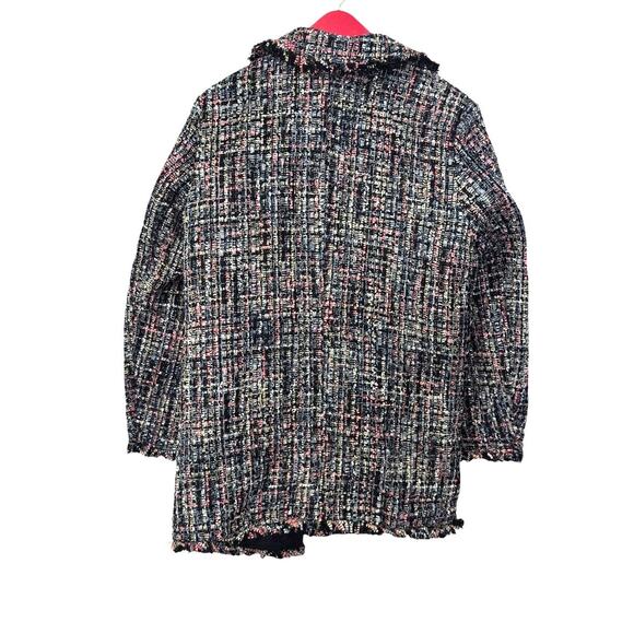 Tweed Blazer with Pearl Buttons – Size Large - Picture 4 of 4